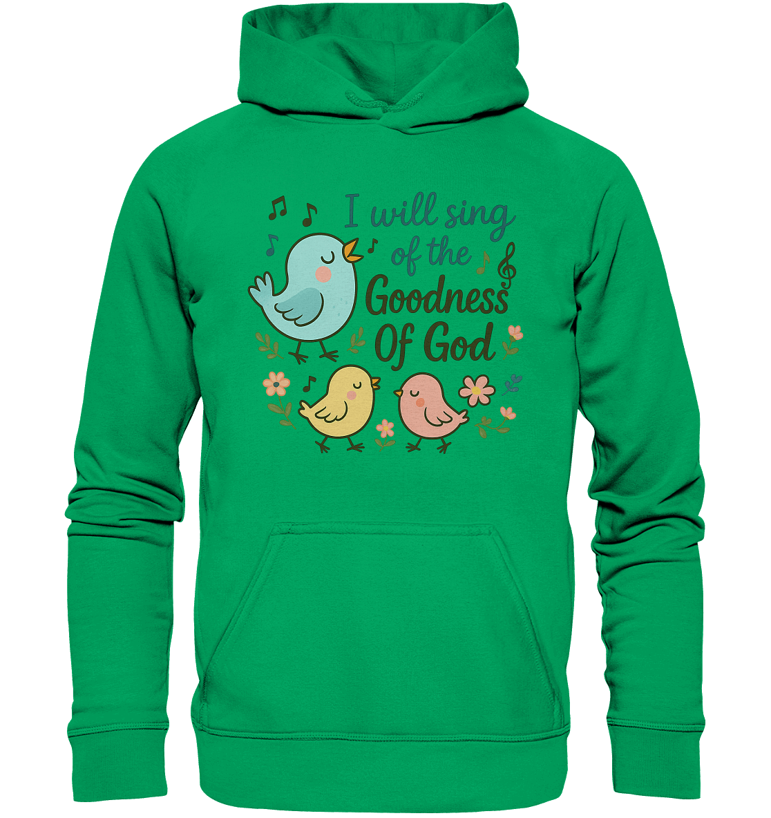 I will sing of the goodness of God | Christliche Produkte - Kids Premium Hoodie