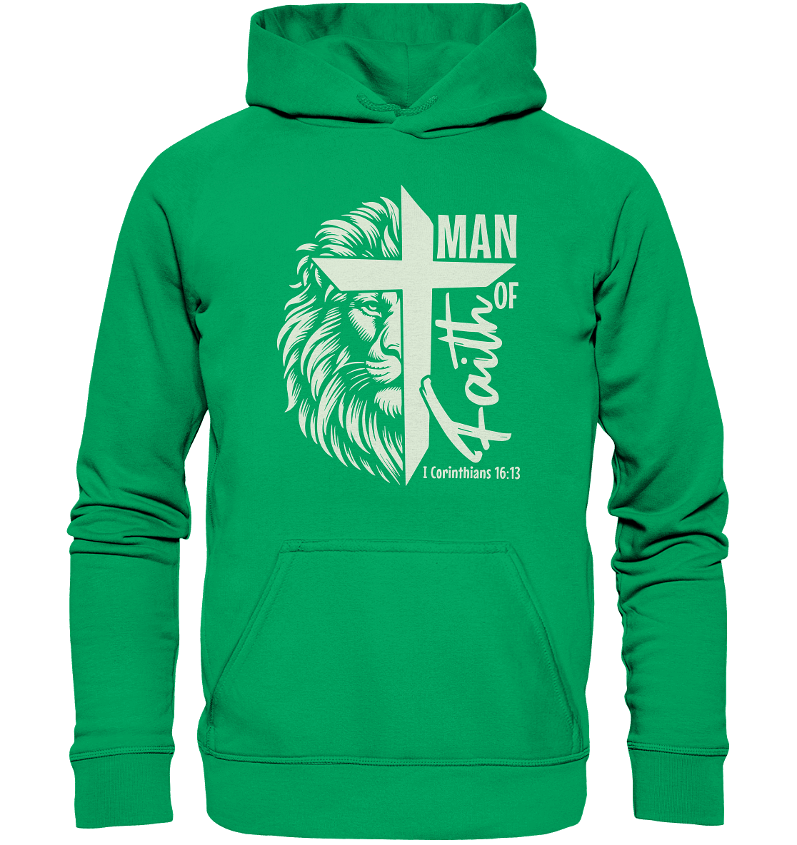 Man of Faith – 1. Corinthians 16:13 - Kids Premium Hoodie - GfoitMa