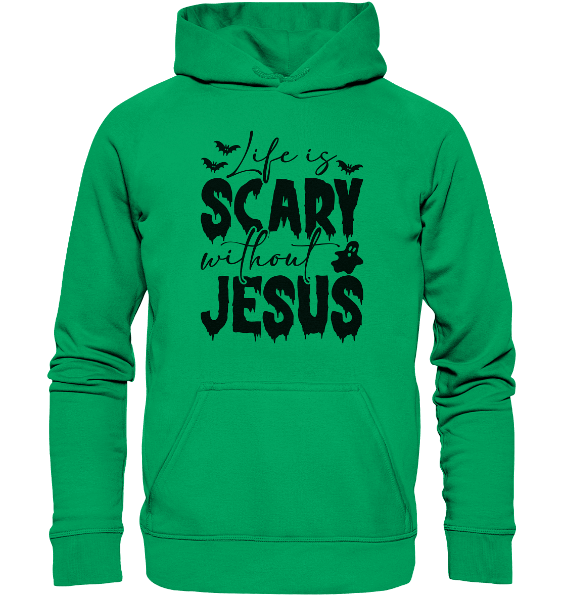Life is Scary without Jesus - Christliche Kleidung & Geschenke - Kids Premium Hoodie