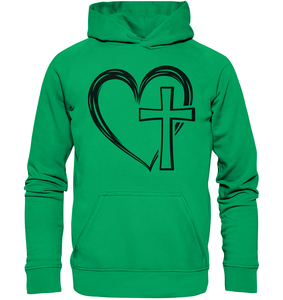Herz & Kreuz Design - Kids Premium Hoodie - GfoitMa