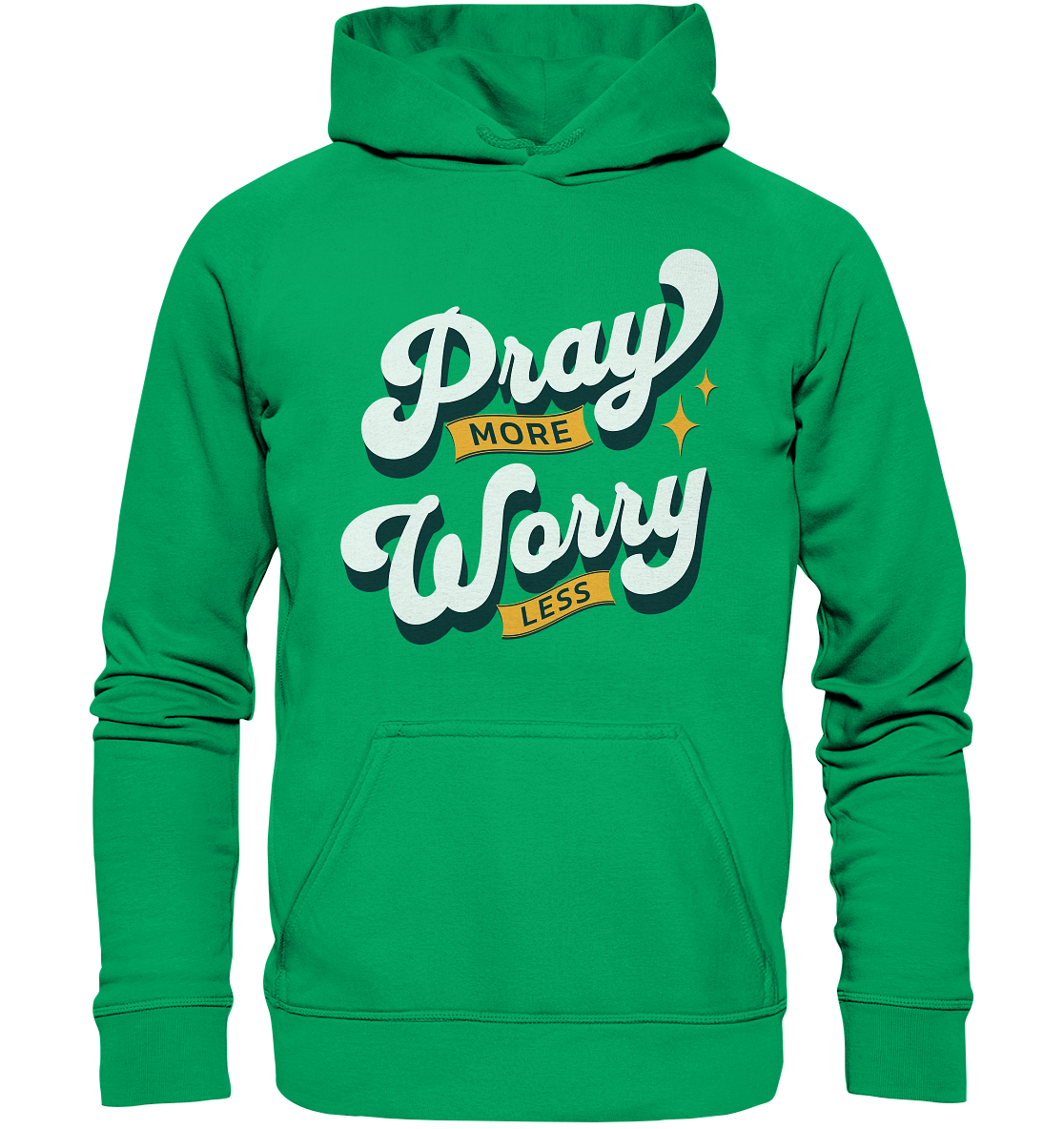 Bete mehr, sorge dich weniger - Kids Premium Hoodie
