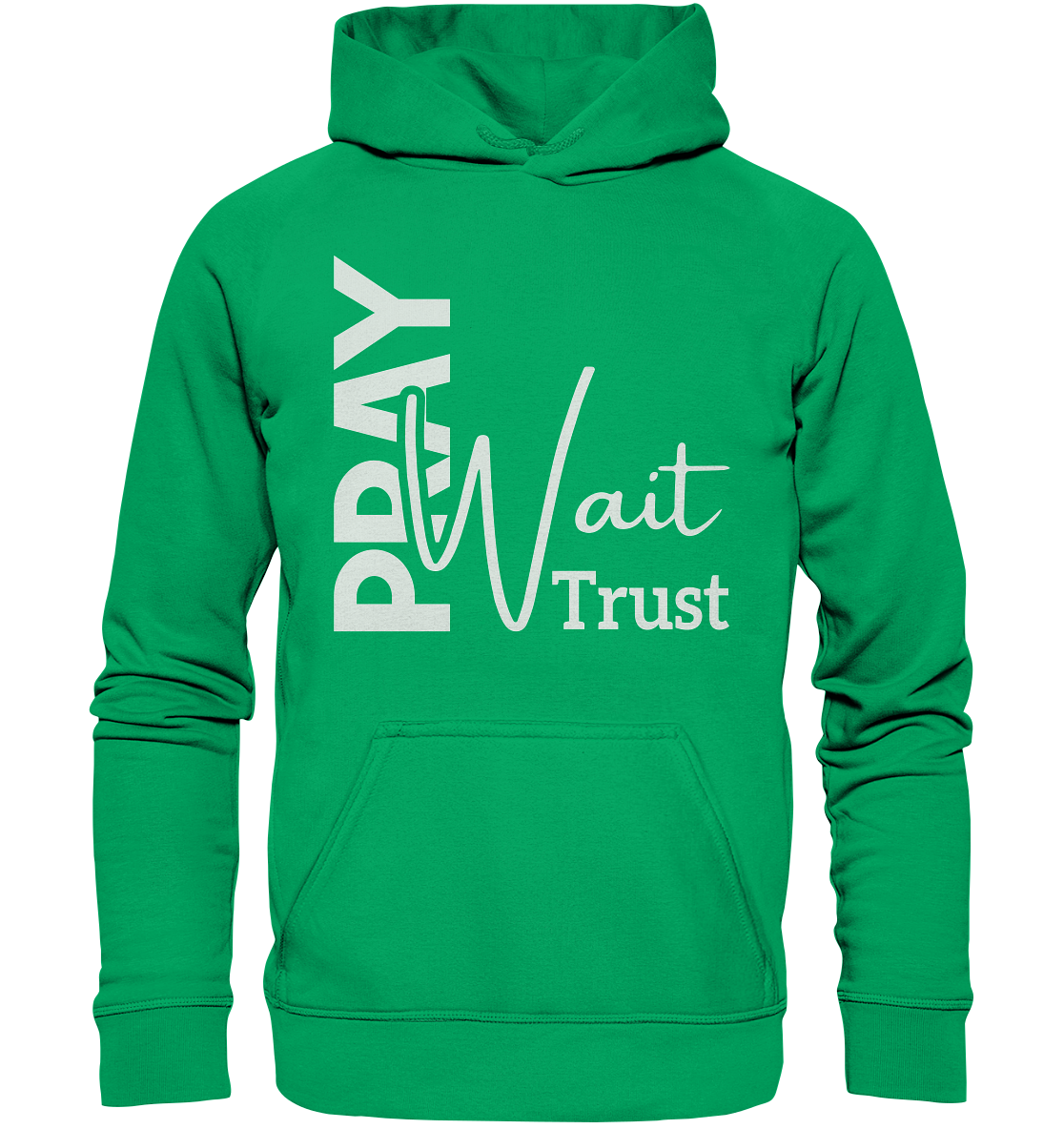 Pray. Wait. Trust. - Kids Premium Hoodie - GfoitMa