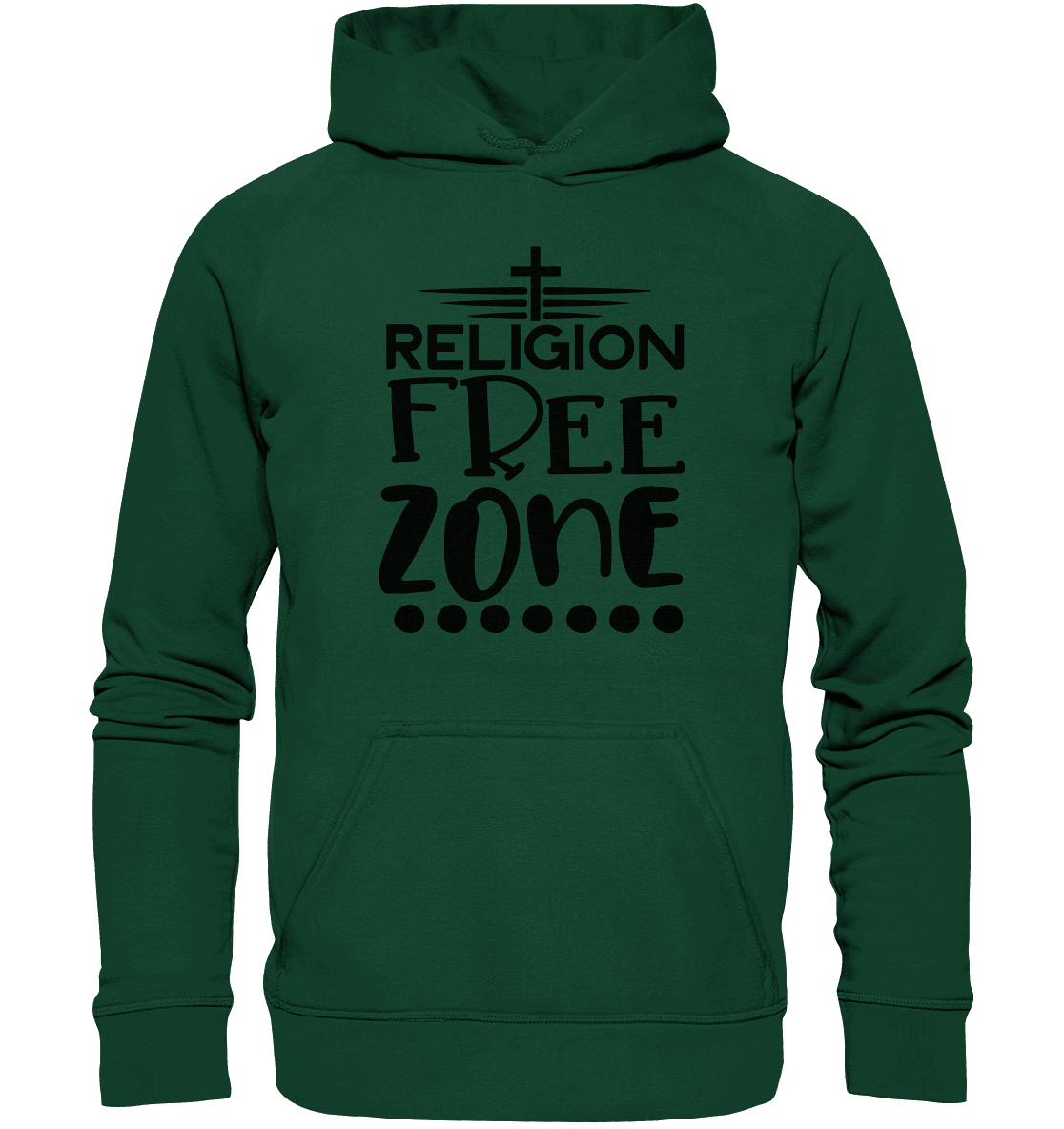 Religion Free Zone | Christliche Kleidung & Geschenke mit Botschaft - Kids Premium Hoodie