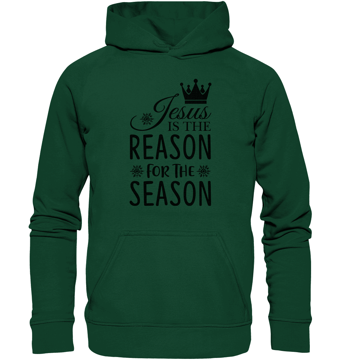 Jesus – Der Grund für die Weihnachtszeit | Christliche Geschenke - Kids Premium Hoodie