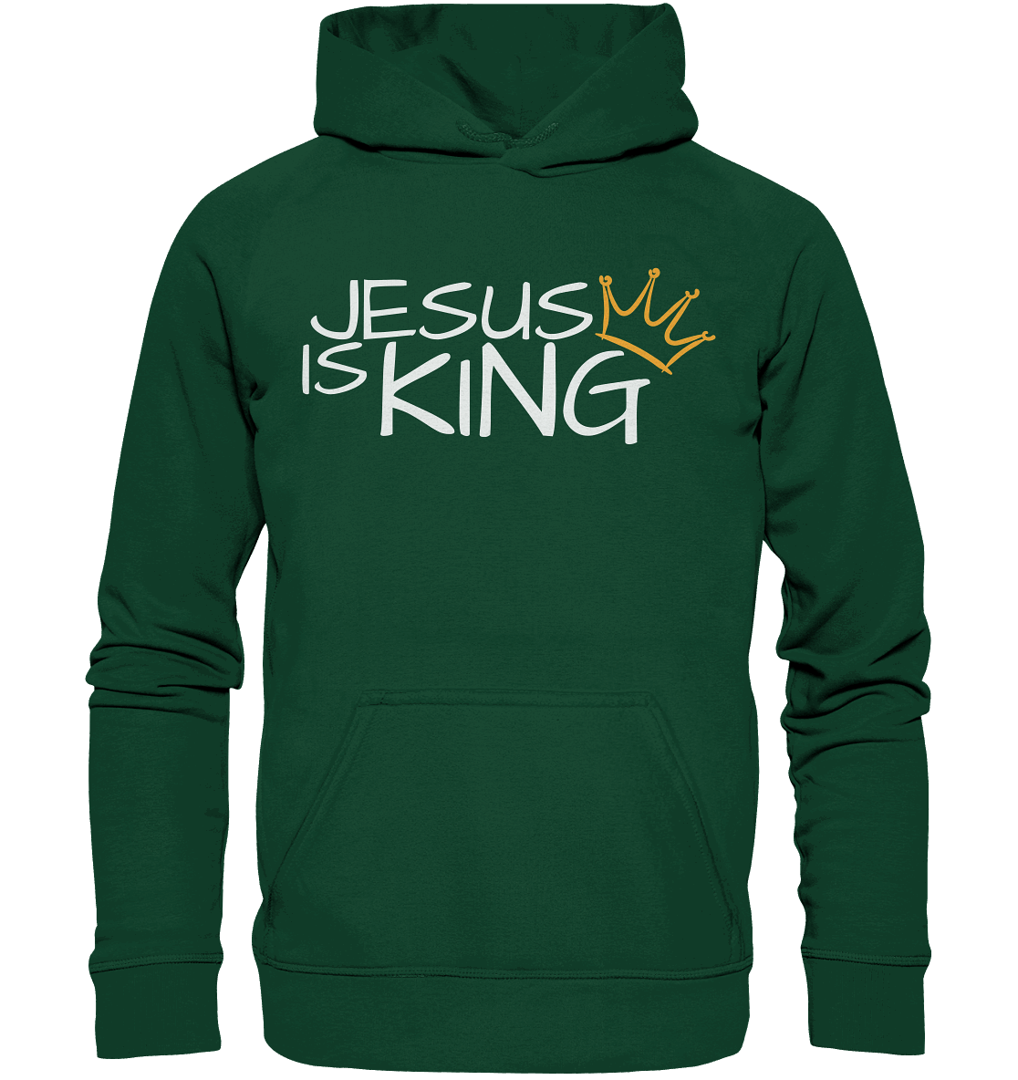 Jesus is King – Eine kraftvolle Botschaft des Glaubens | Christliche Kleidung - Kids Premium Hoodie