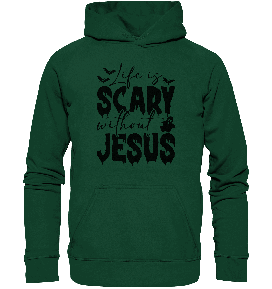Life is Scary without Jesus - Christliche Kleidung & Geschenke - Kids Premium Hoodie