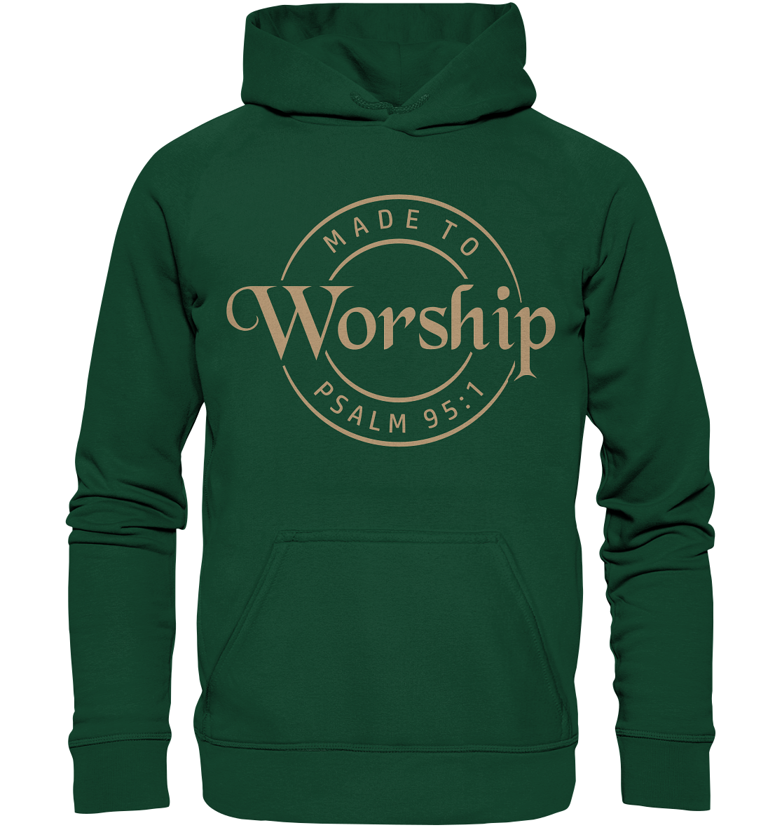 Made to Worship - Psalm 95:1 - Kids Premium Hoodie - GfoitMa