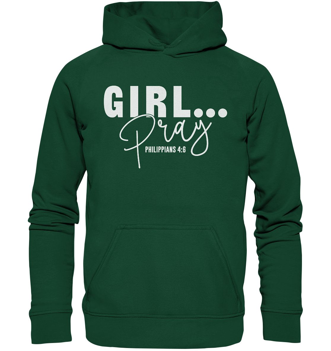 Girl. Pray. - Kids Premium Hoodie - GfoitMa