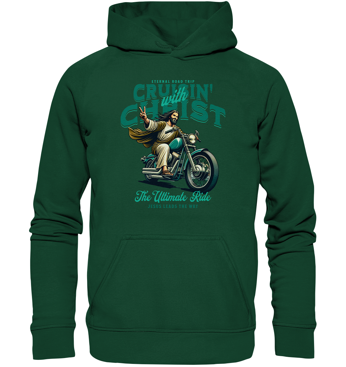 Eternal Road Trip – Cruisin' with Christ - Kids Premium Hoodie