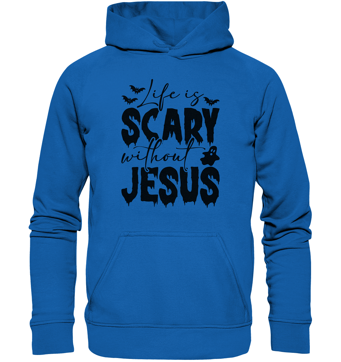 Life is Scary without Jesus - Christliche Kleidung & Geschenke - Kids Premium Hoodie