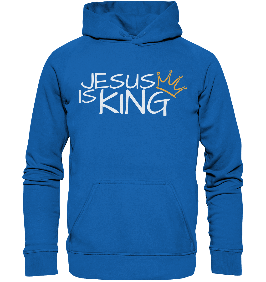 Jesus is King – Eine kraftvolle Botschaft des Glaubens | Christliche Kleidung - Kids Premium Hoodie