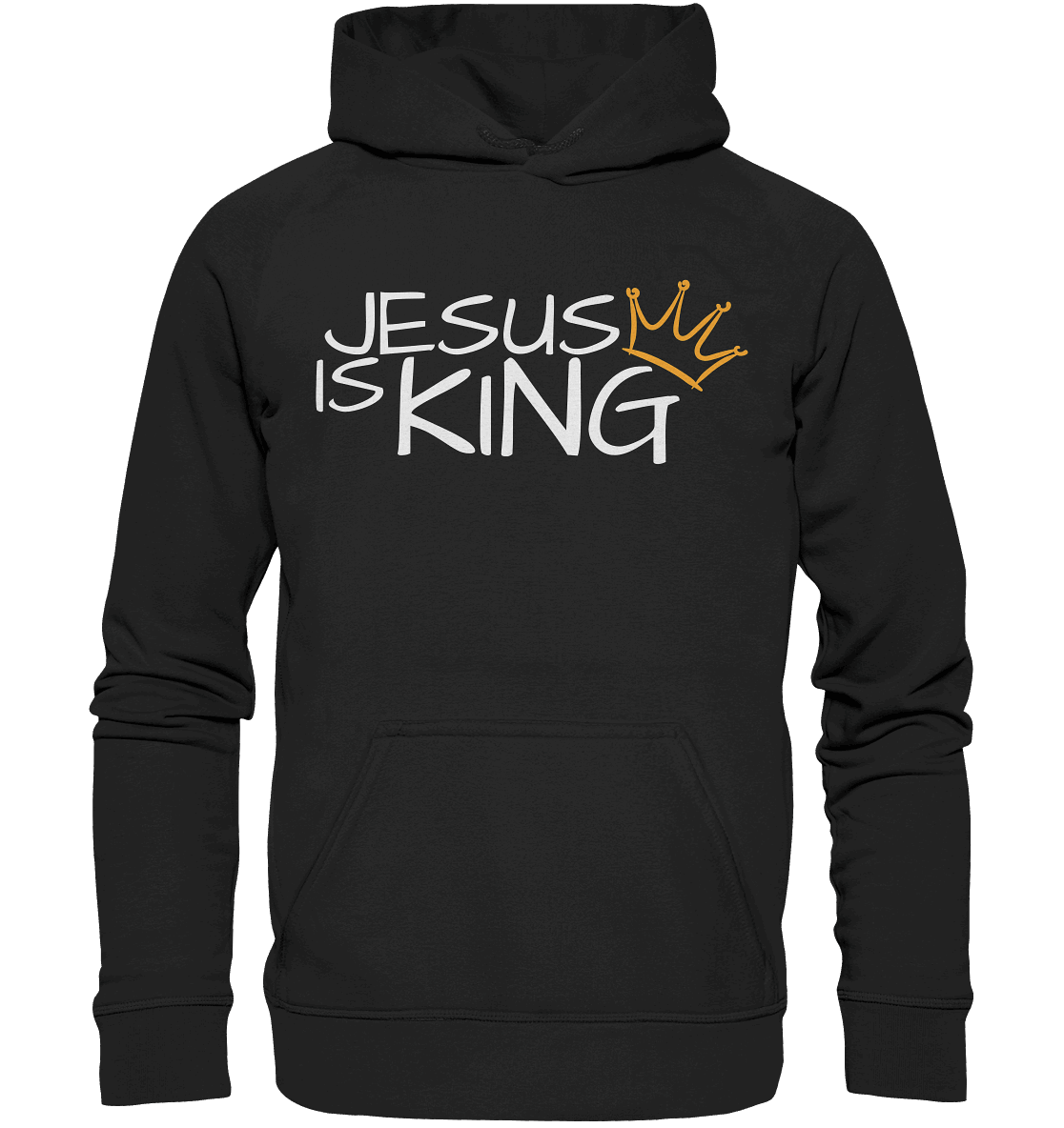 Jesus is King – Eine kraftvolle Botschaft des Glaubens | Christliche Kleidung - Kids Premium Hoodie