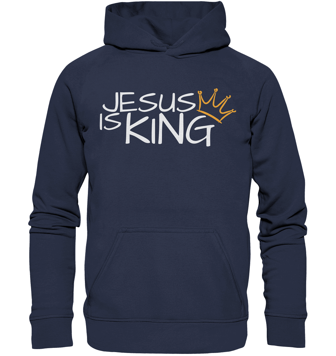 Jesus is King – Eine kraftvolle Botschaft des Glaubens | Christliche Kleidung - Kids Premium Hoodie