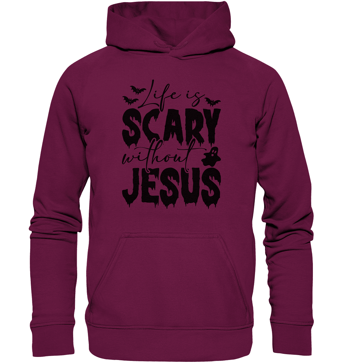 Life is Scary without Jesus - Christliche Kleidung & Geschenke - Kids Premium Hoodie
