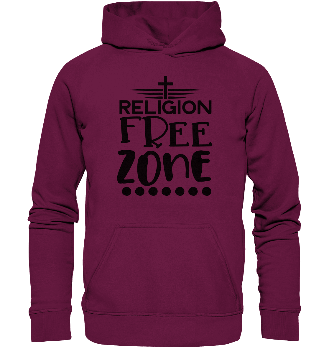 Religion Free Zone | Christliche Kleidung & Geschenke mit Botschaft - Kids Premium Hoodie