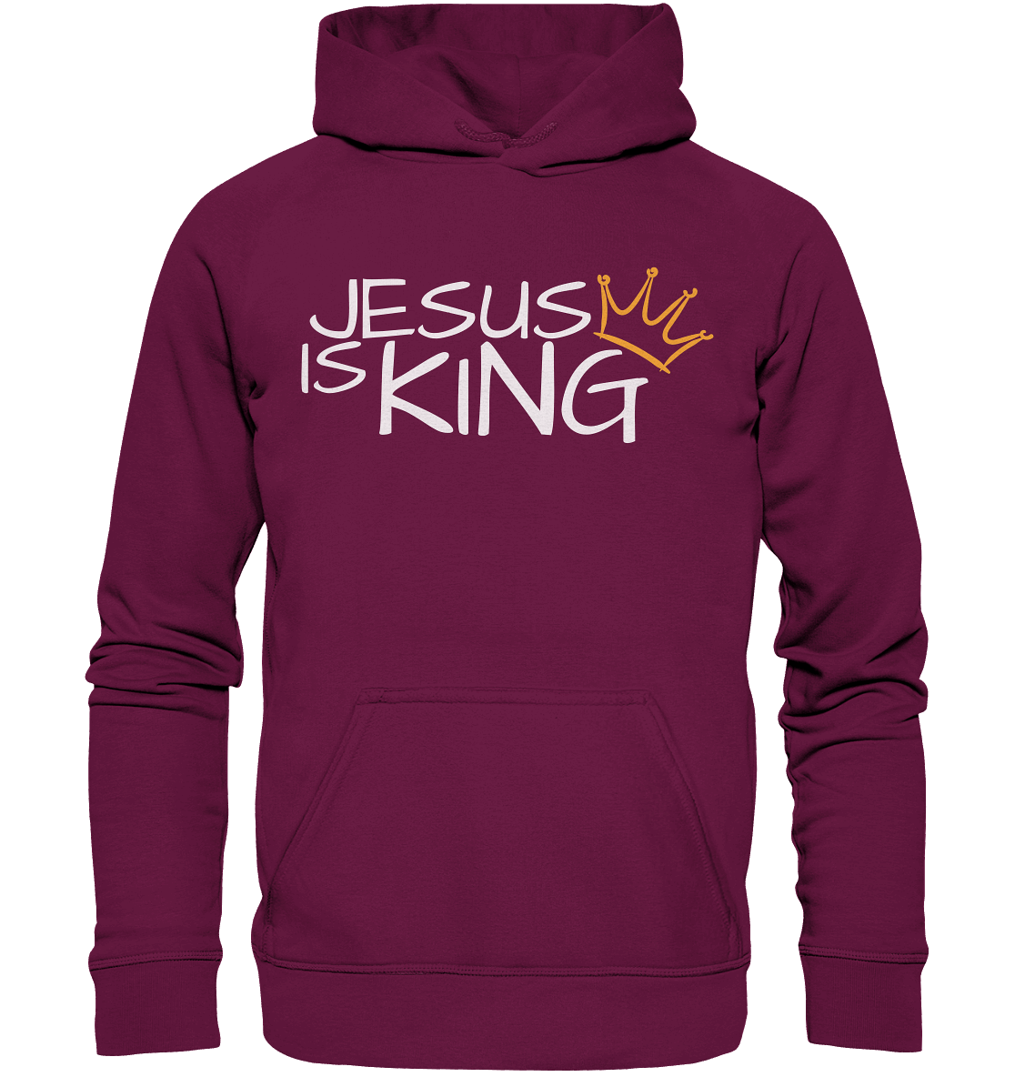 Jesus is King – Eine kraftvolle Botschaft des Glaubens | Christliche Kleidung - Kids Premium Hoodie