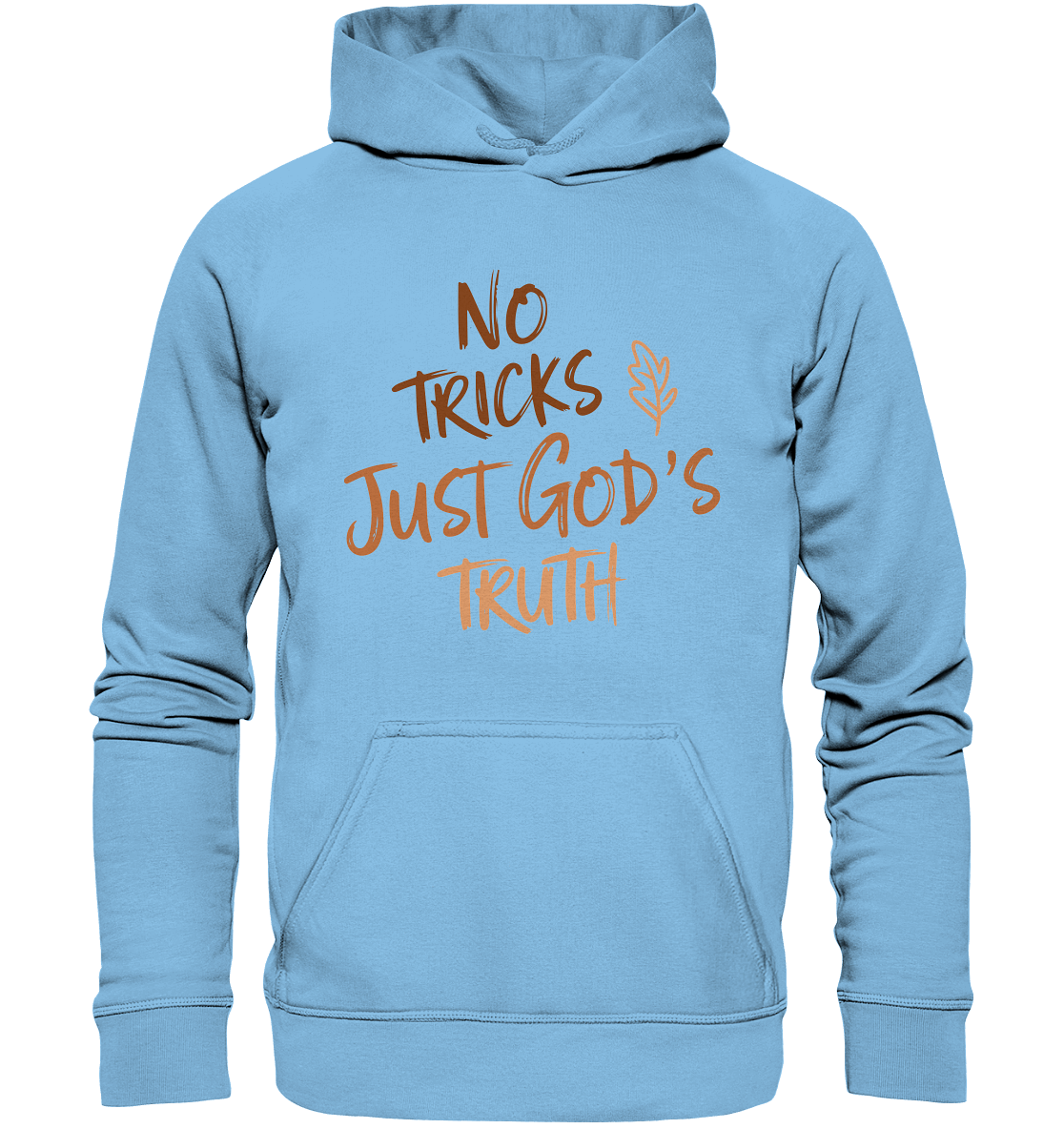 No Tricks – Just God’s Truth | Christliche Kleidung & Geschenke im Retro-Design für Herbst & Halloween - Kids Premium Hoodie