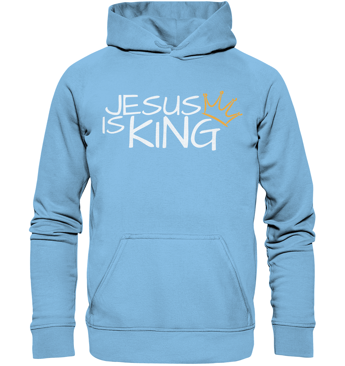 Jesus is King – Eine kraftvolle Botschaft des Glaubens | Christliche Kleidung - Kids Premium Hoodie