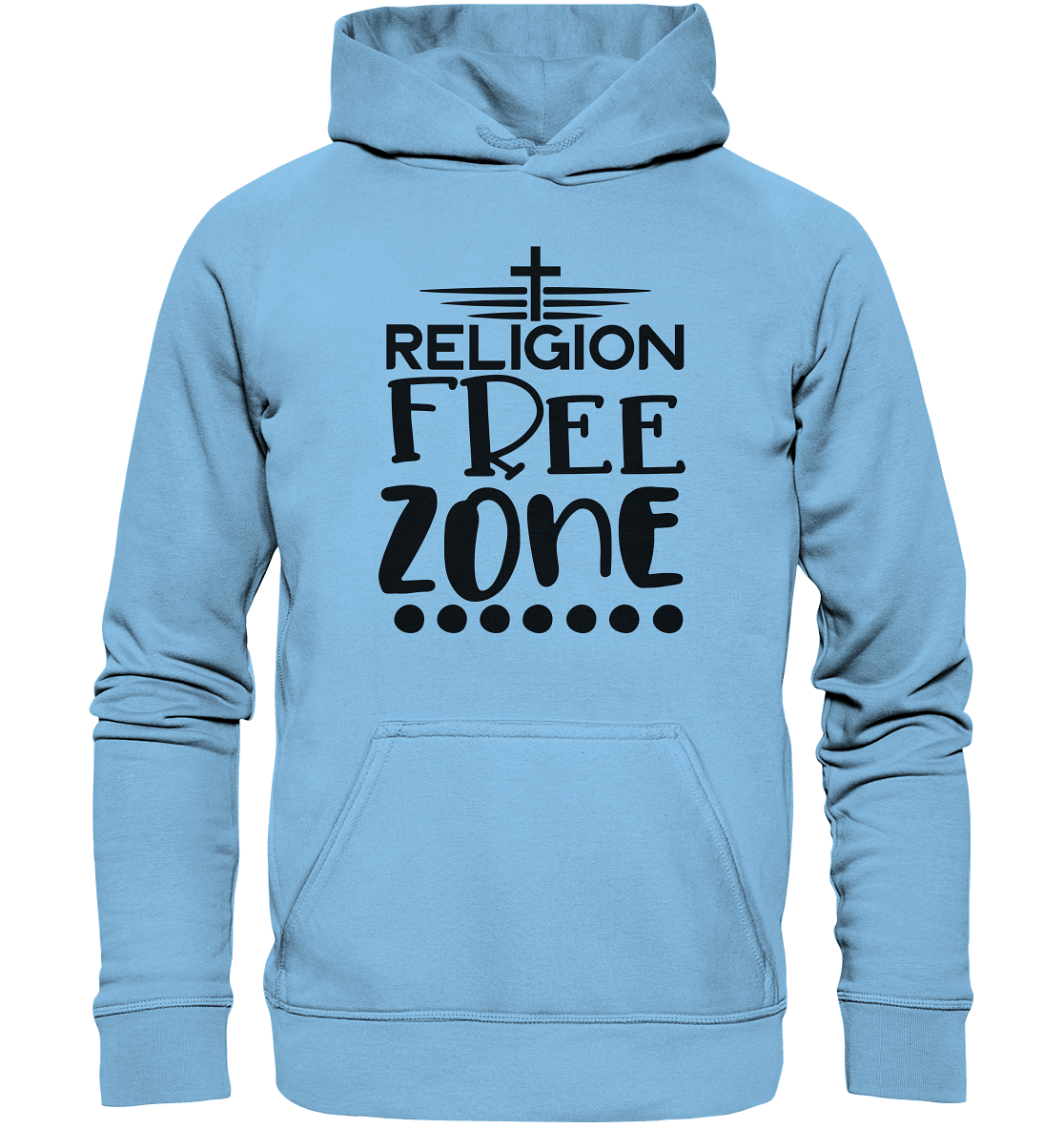 Religion Free Zone | Christliche Kleidung & Geschenke mit Botschaft - Kids Premium Hoodie