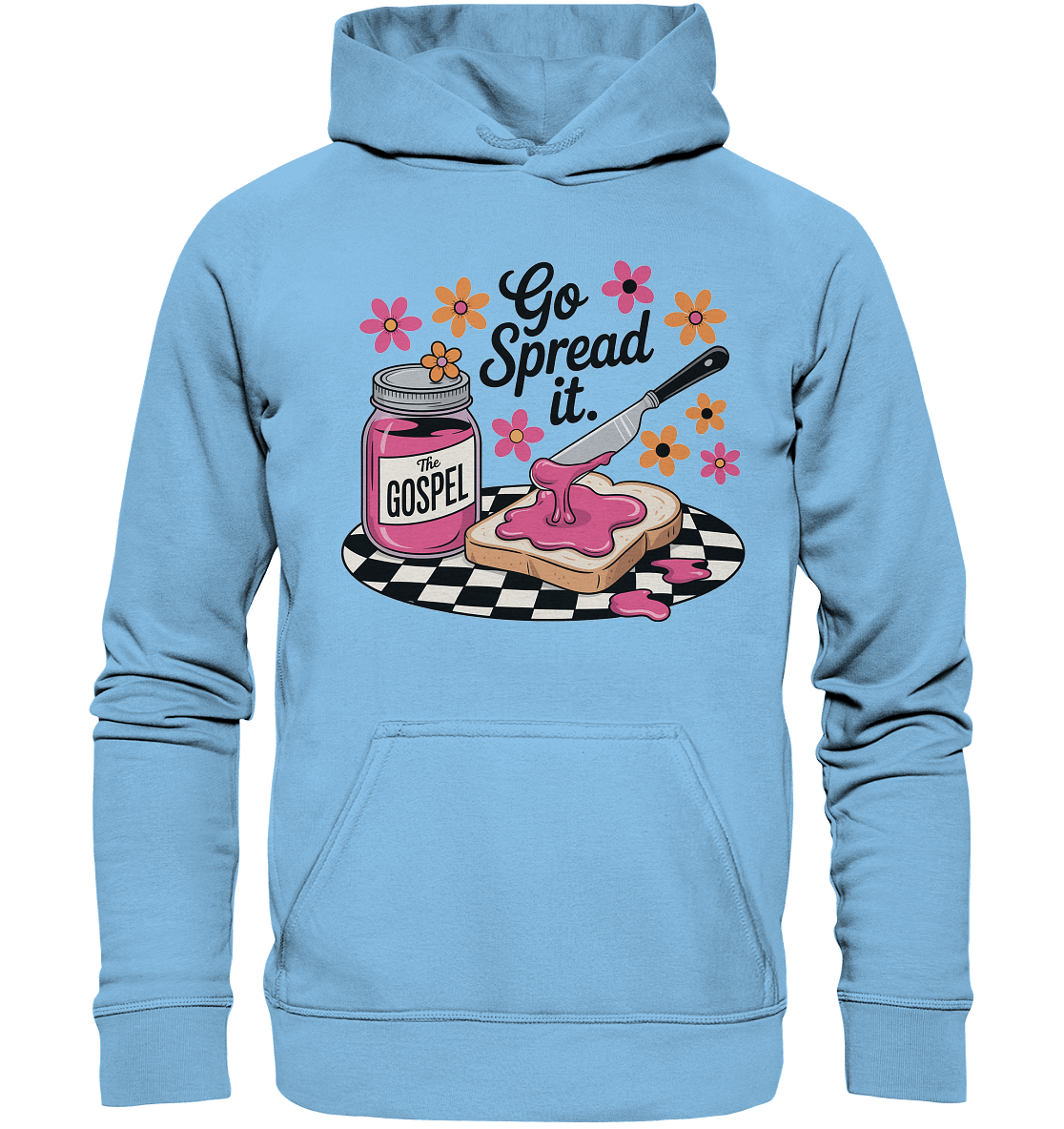 Go Spread It – The Gospel | Christliche Produkte - Kids Premium Hoodie