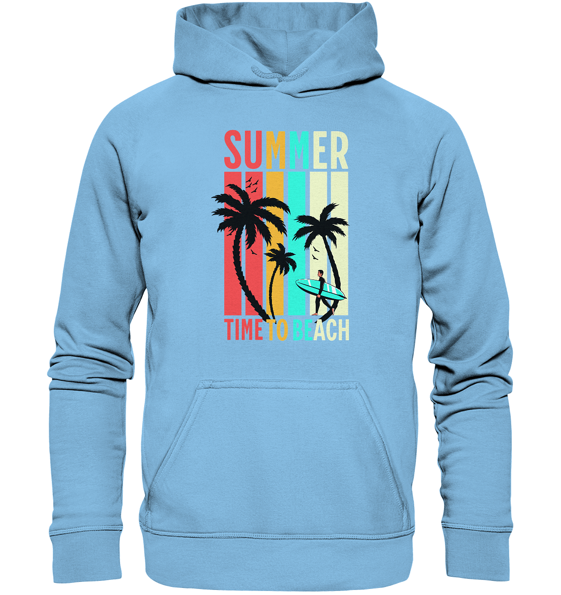 Summer Time to Beach – Sonne, Sand & Lebensfreude - Kids Premium Hoodie
