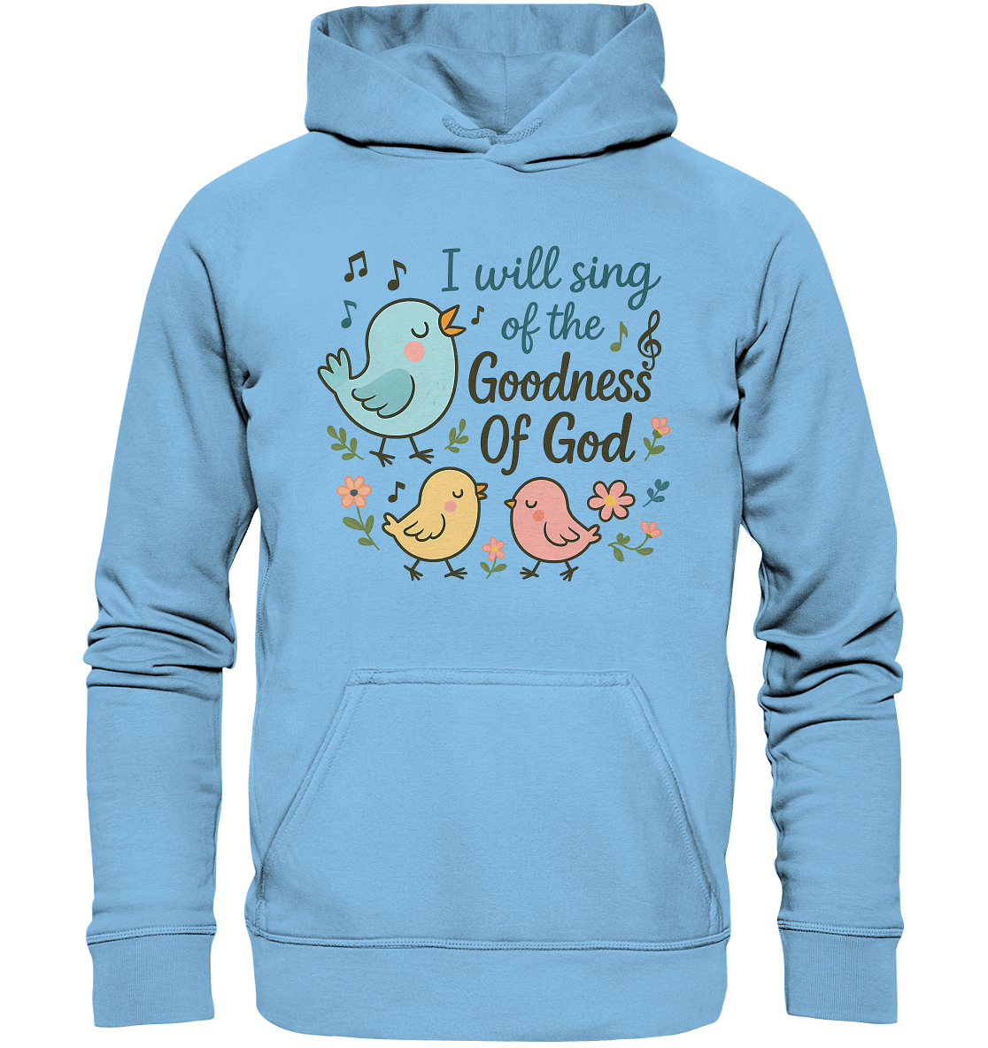 I will sing of the goodness of God | Christliche Produkte - Kids Premium Hoodie