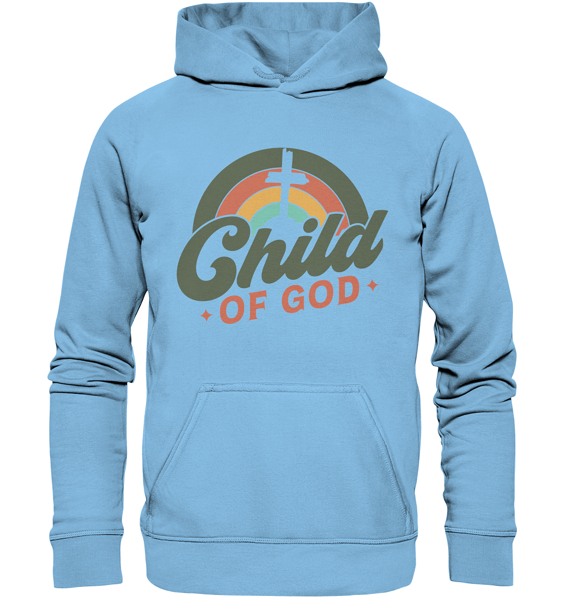 "Kind Gottes" im Retro-Look - Kids Premium Hoodie