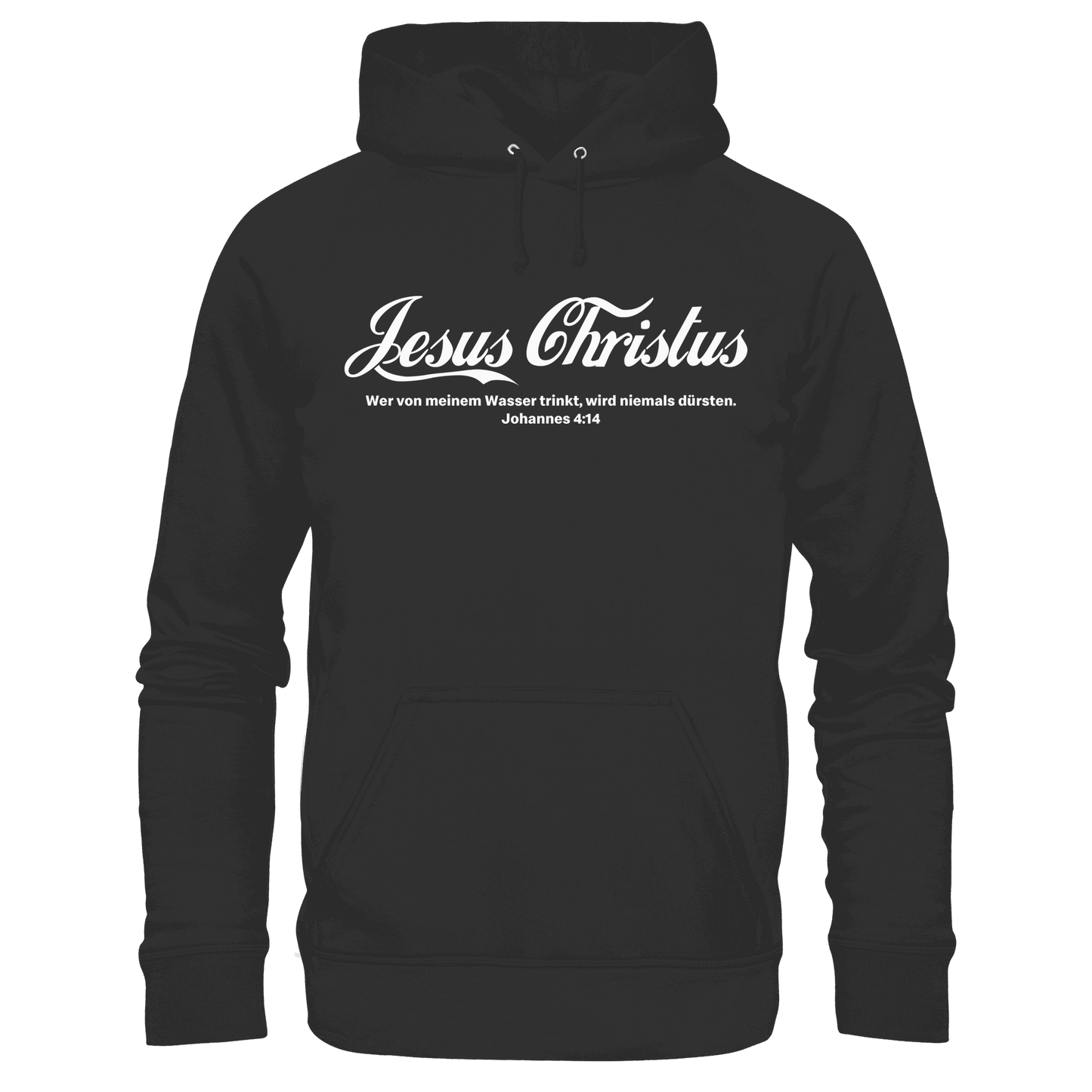 Jesus Christus – Johannes 4,14 | Christliches Statement Design „Lebendiges Wasser“ - Kids Premium Hoodie