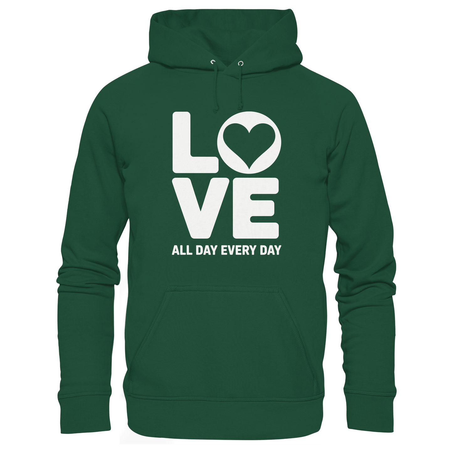 Love All Day Every Day | Love Design - Kids Premium Hoodie