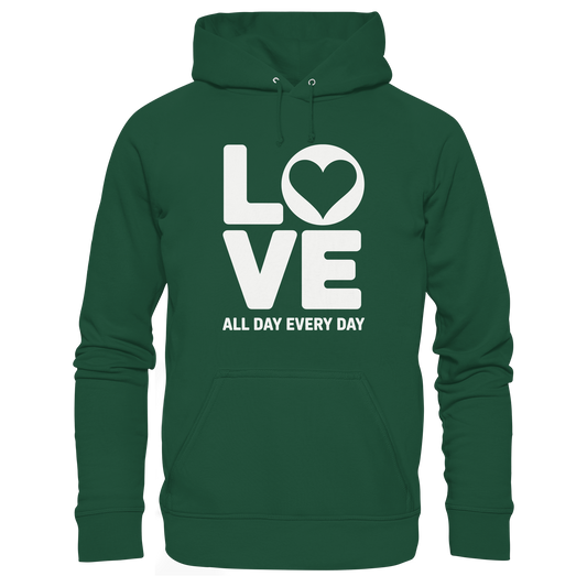 Love All Day Every Day | Love Design - Kids Premium Hoodie