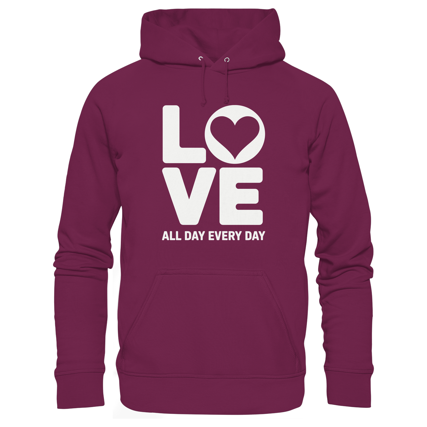 Love All Day Every Day | Love Design - Kids Premium Hoodie