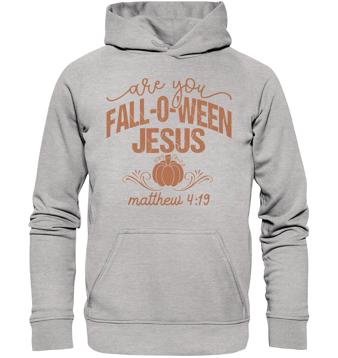 Are you FALL O WEEN Jesus? – Matthew 4:19 | Christliche Halloween Produkte - Kids Premium Hoodie