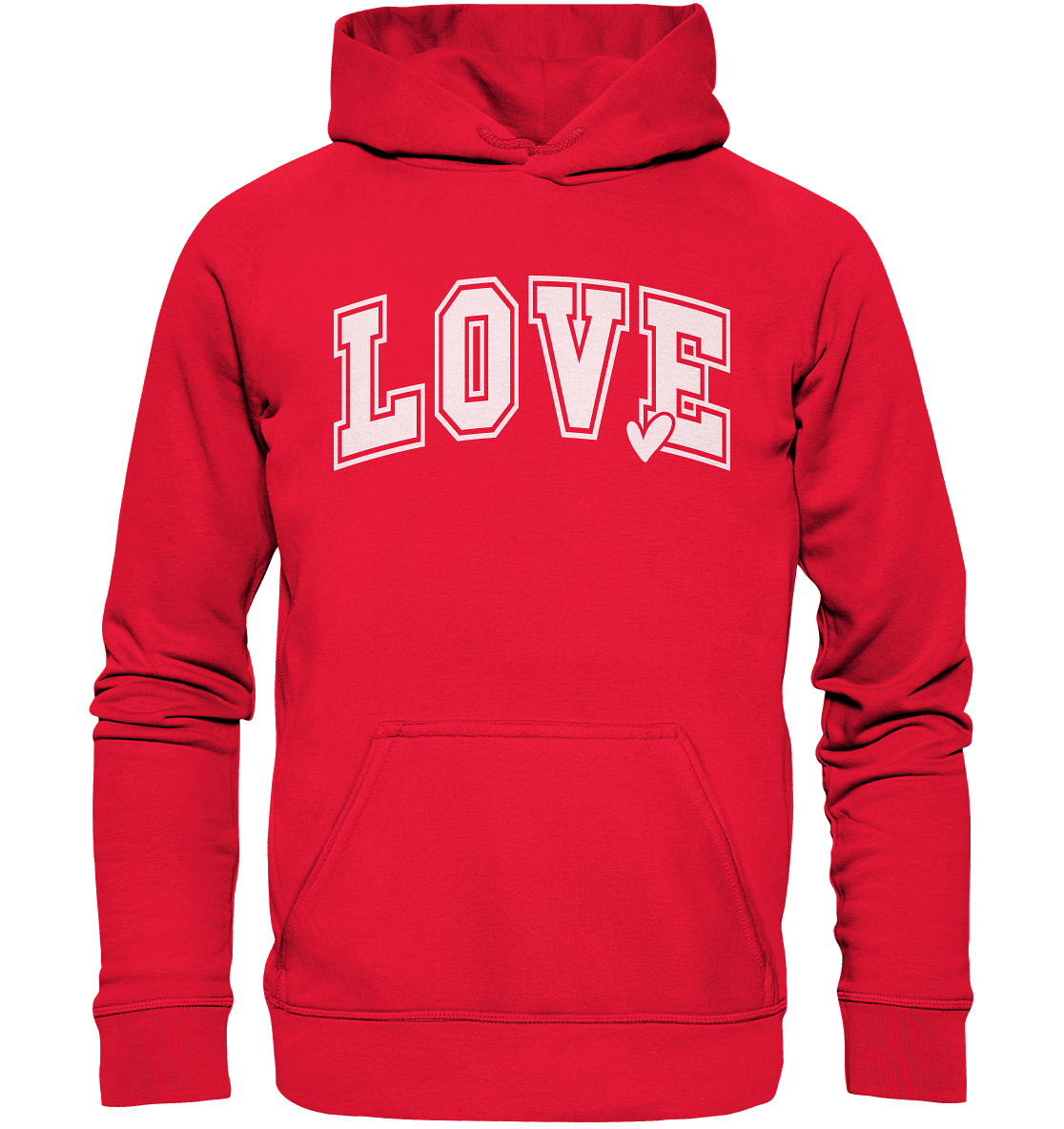 "Love" – das Design, das Herzen spricht! - Kids Premium Hoodie - GfoitMa - Rot / 116