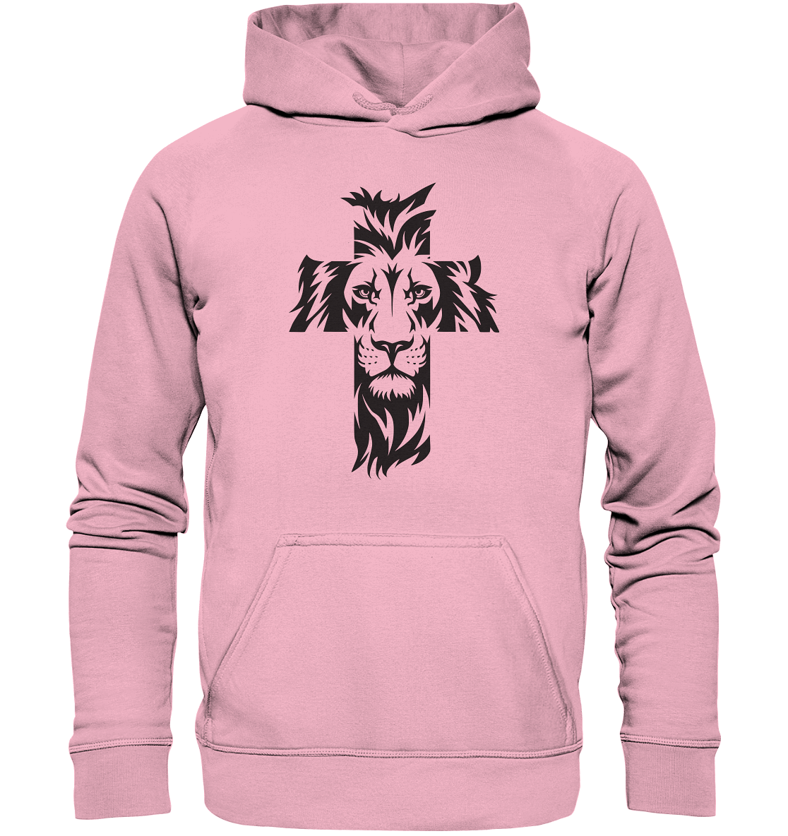 Der Löwe im Kreuz – Mut und Gnade vereint | Christliche Kleidung - Kids Premium Hoodie