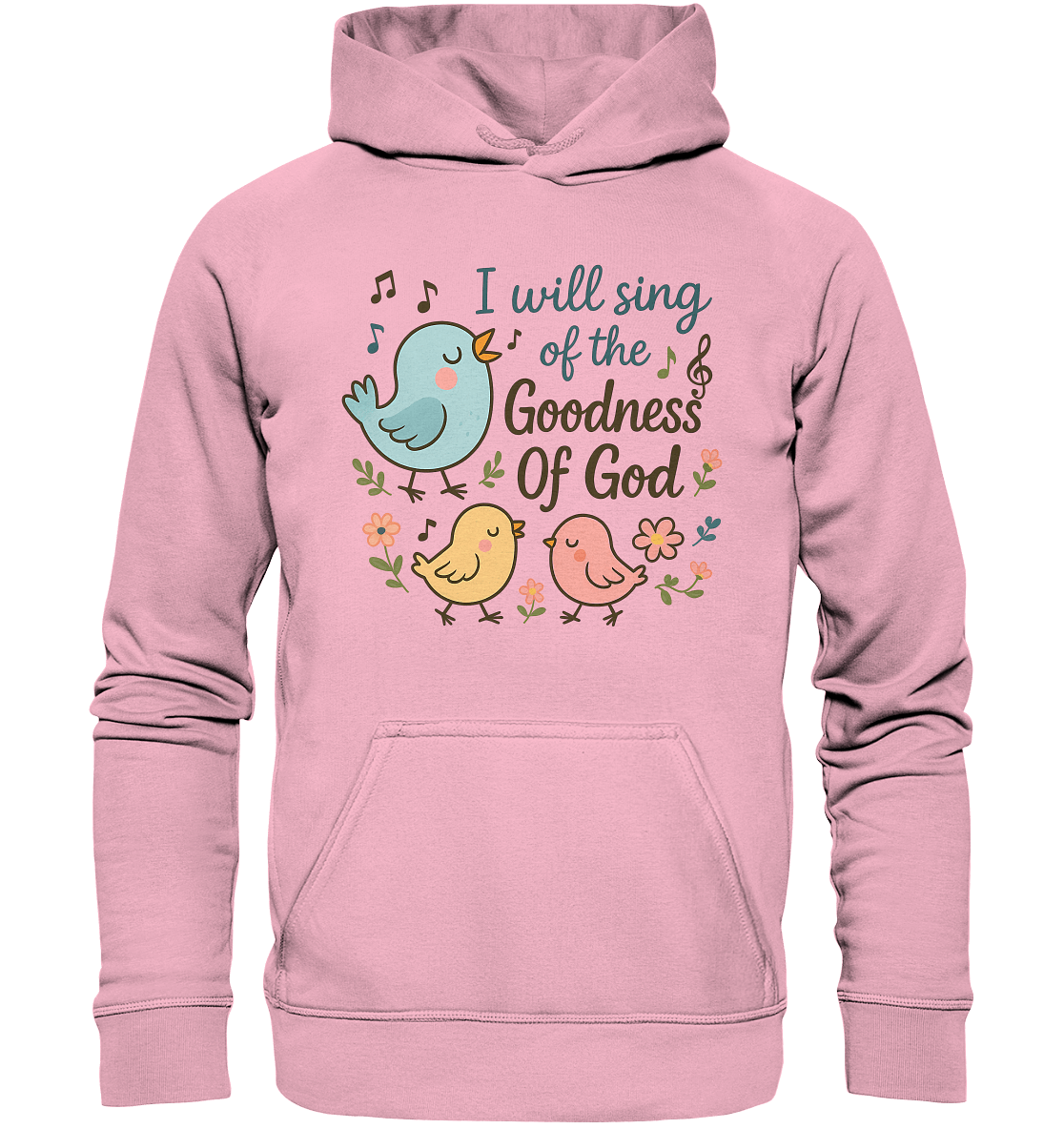 I will sing of the goodness of God | Christliche Produkte - Kids Premium Hoodie