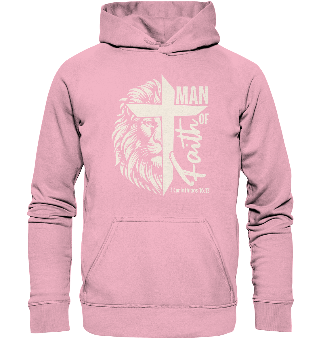 Man of Faith – 1. Corinthians 16:13 - Kids Premium Hoodie