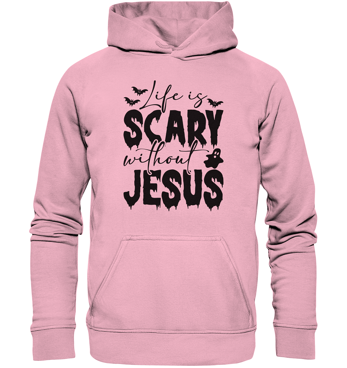 Life is Scary without Jesus - Christliche Kleidung & Geschenke - Kids Premium Hoodie