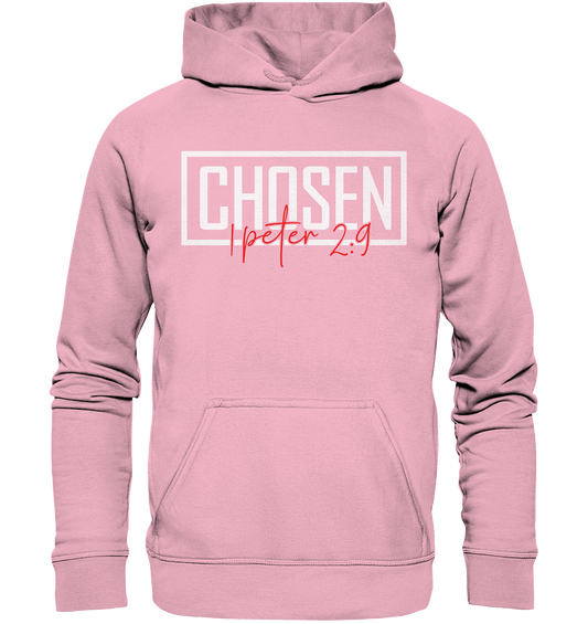 Chosen – 1. Petrus 2:9 – Auserwählt und berufen | Christliche Produkte - Kids Premium Hoodie