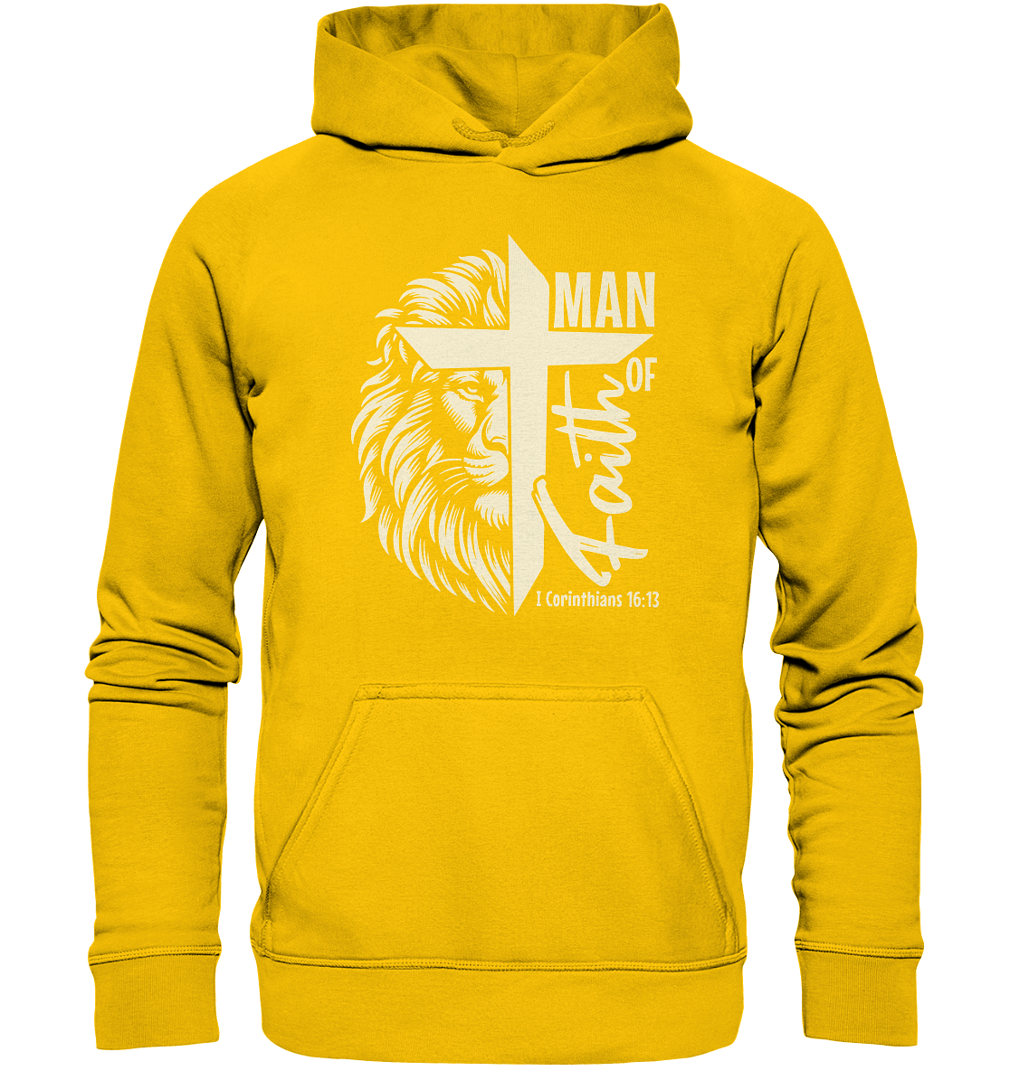 Man of Faith – 1. Corinthians 16:13 - Kids Premium Hoodie