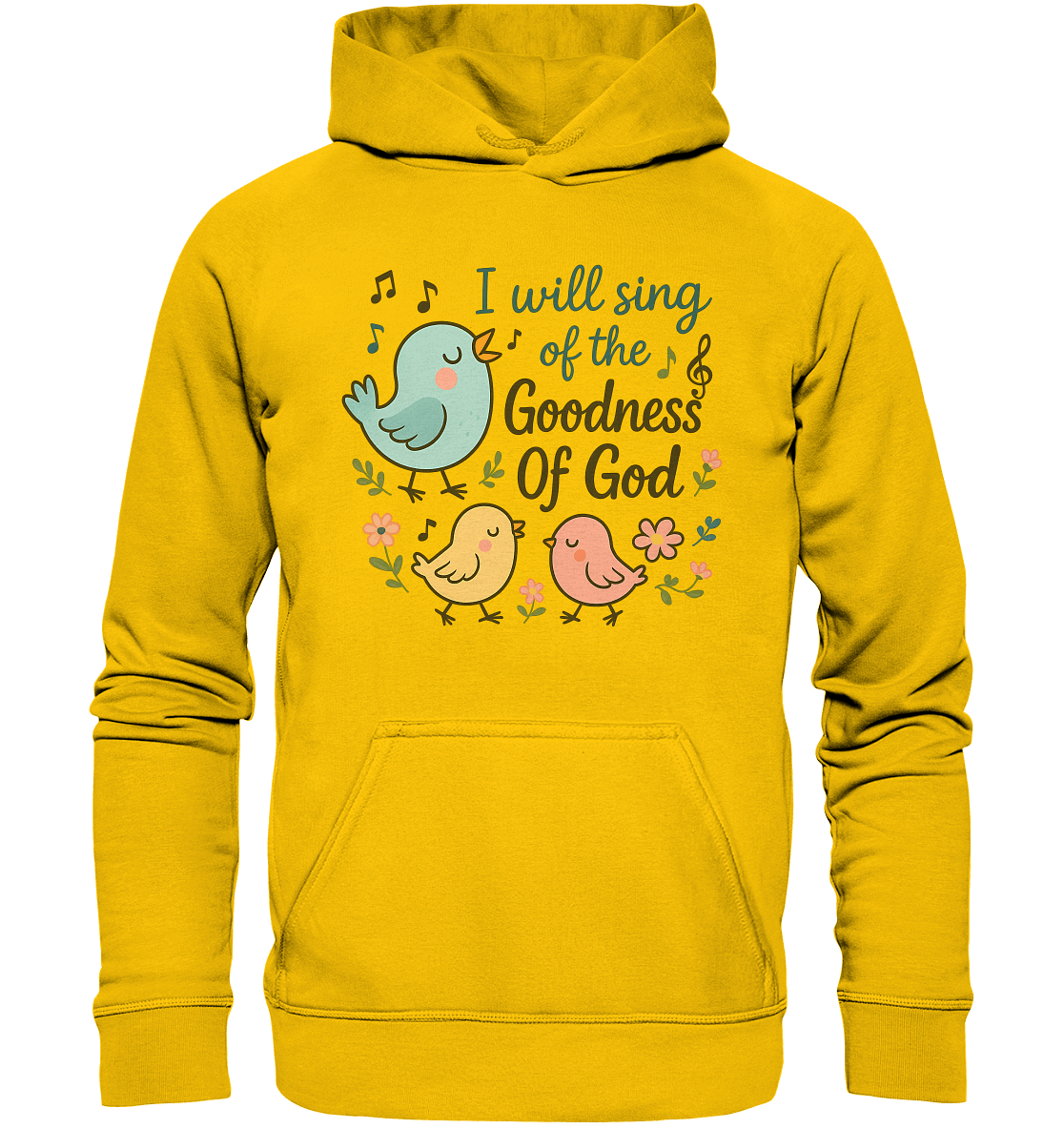 I will sing of the goodness of God | Christliche Produkte - Kids Premium Hoodie
