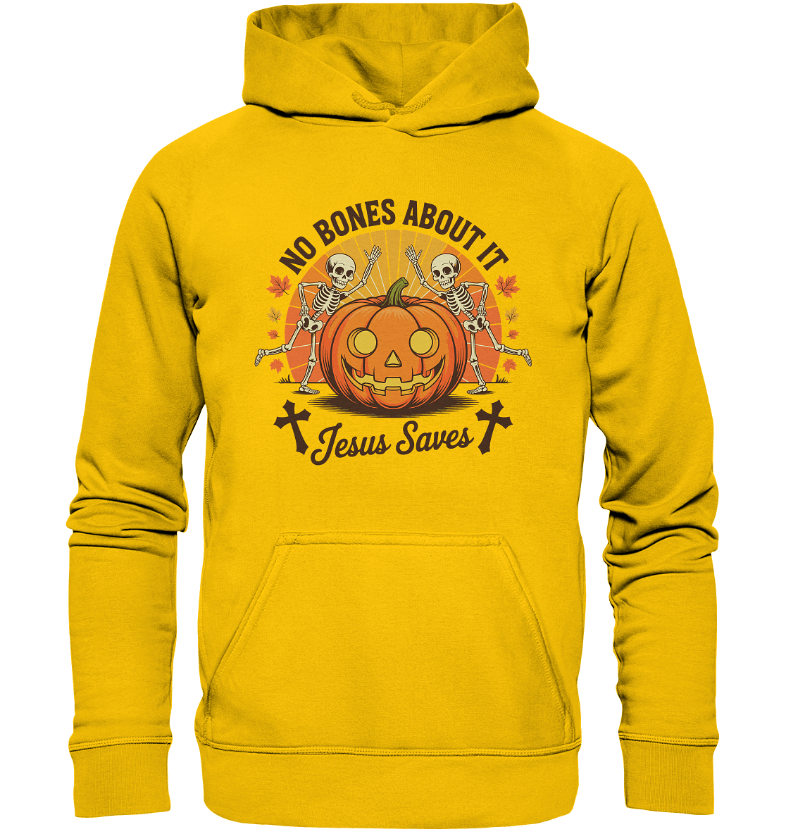 No Bones About It – Jesus Saves | Christliche Kleidung & Geschenke zu Halloween - Kids Premium Hoodie