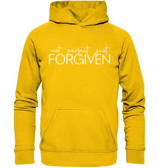 Not Perfect, Just Forgiven - Kids Premium Hoodie