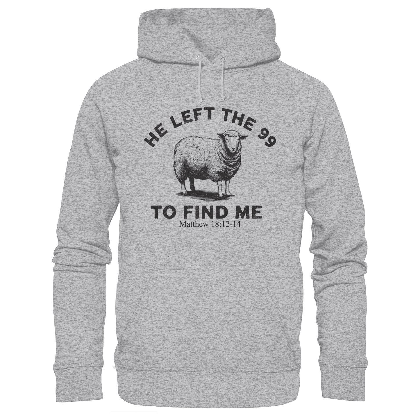 He Left the 99 to Find Me | Persönliches Glaubensbekenntnis - Kids Premium Hoodie