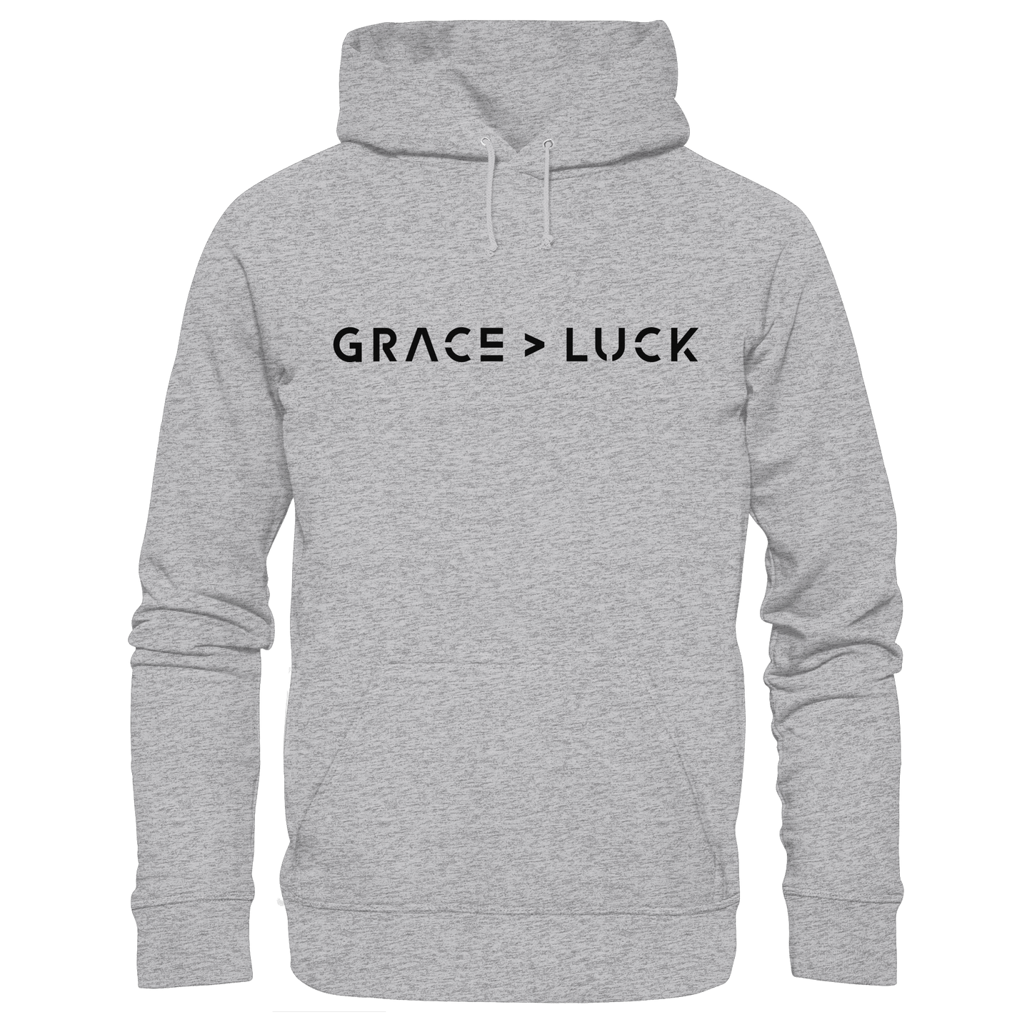 Grace > Luck | Christliches Design über Gottes Gnade - Kids Premium Hoodie