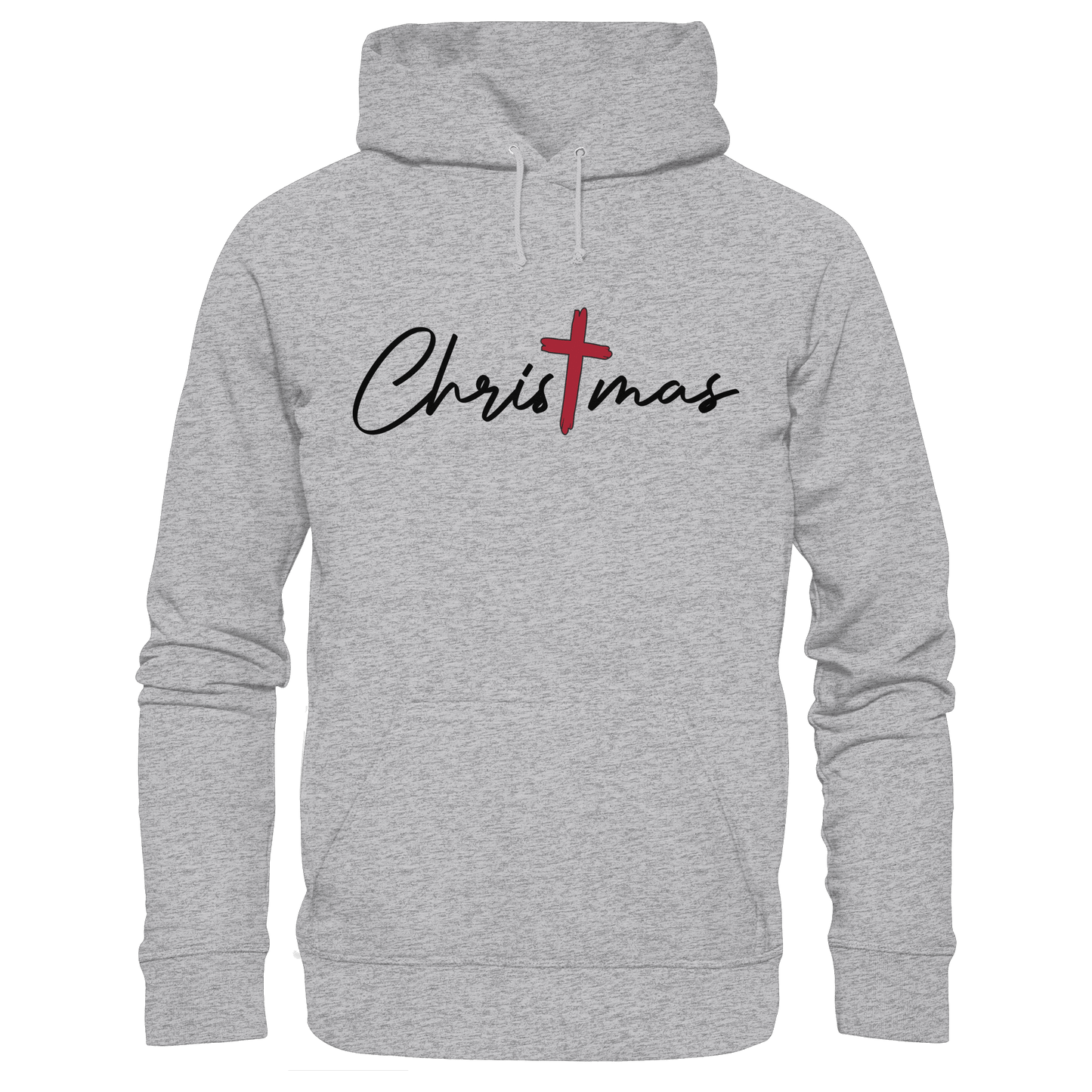 Christmas – das Kreuz im Mittelpunkt von Weihnachten | Christliches Design  - Kids Premium Hoodie
