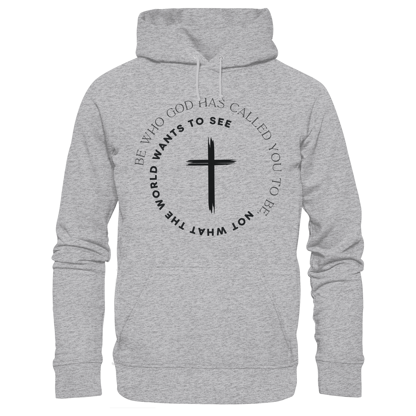 Be Who God Called You To Be – Cross Statement Design - Kids Premium Hoodie
