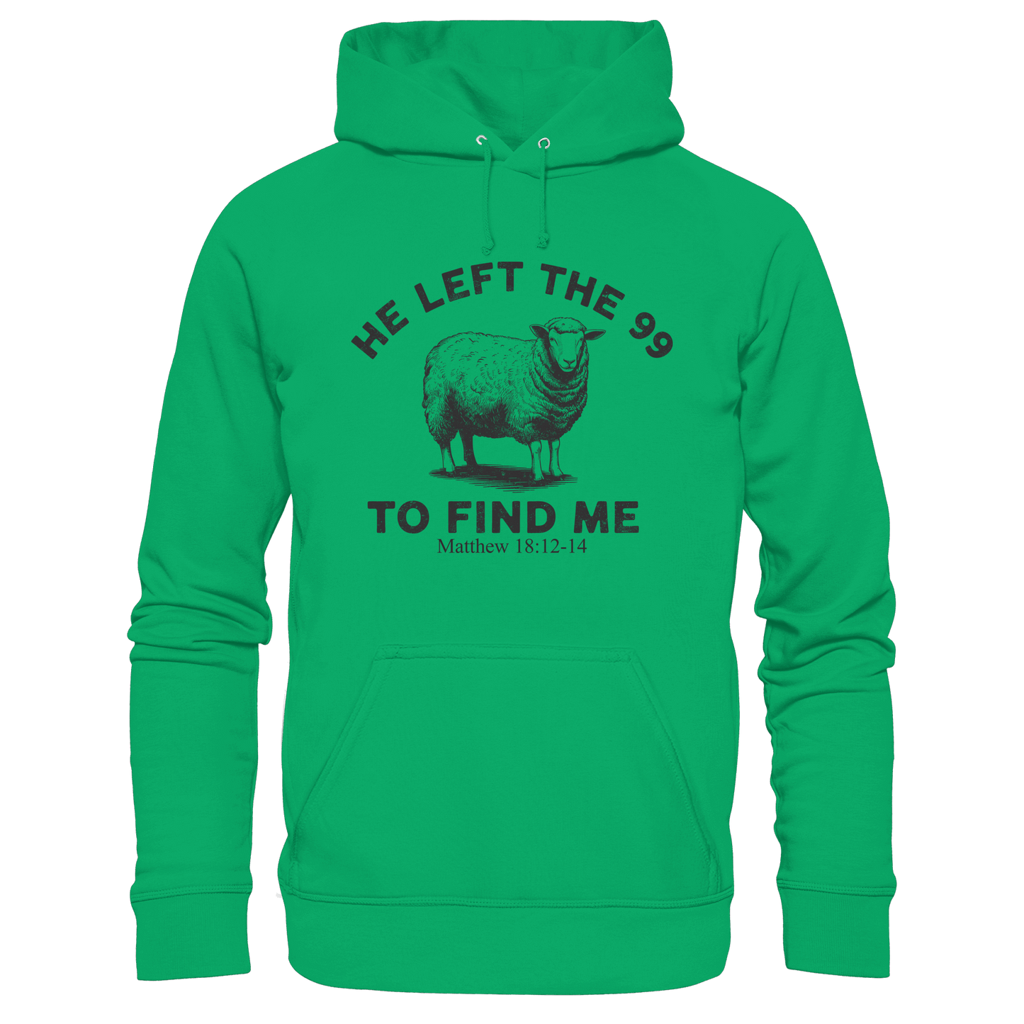 He Left the 99 to Find Me | Persönliches Glaubensbekenntnis - Kids Premium Hoodie