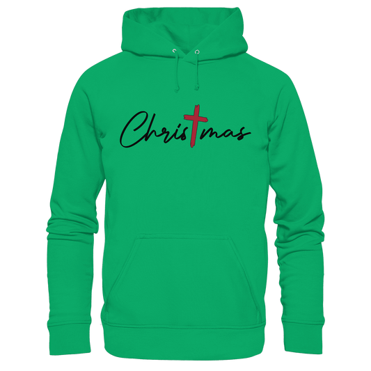 Christmas – das Kreuz im Mittelpunkt von Weihnachten | Christliches Design  - Kids Premium Hoodie