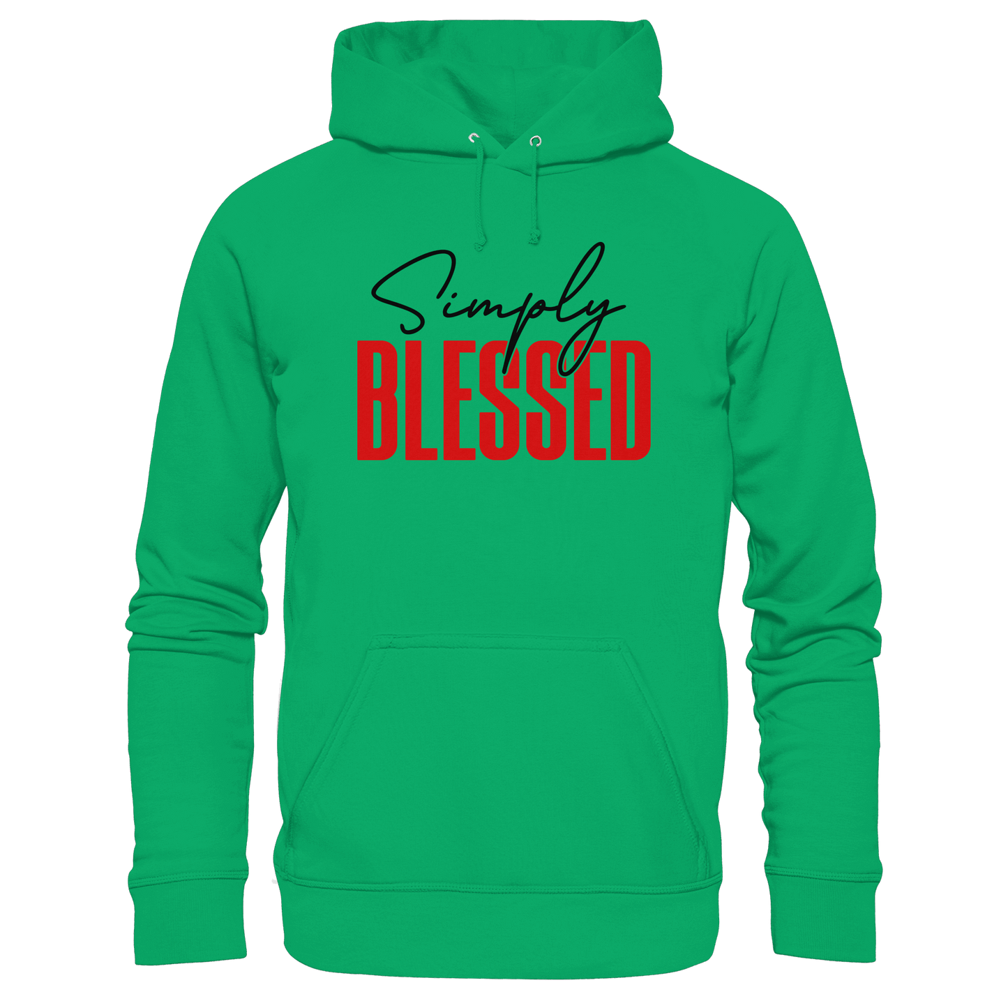 Simply Blessed | Christliches Design mit klarer Botschaft - Kids Premium Hoodie