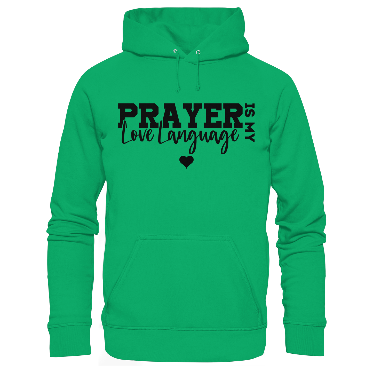 Prayer Is My Love Language – Christian Clothing with a Statement - Kids Premium Hoodie